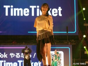 人気ライバーちゃぴ、美スタイル際立つY2Kコーデで会場魅了。《MUSIC CIRCUS FUKUOKA》