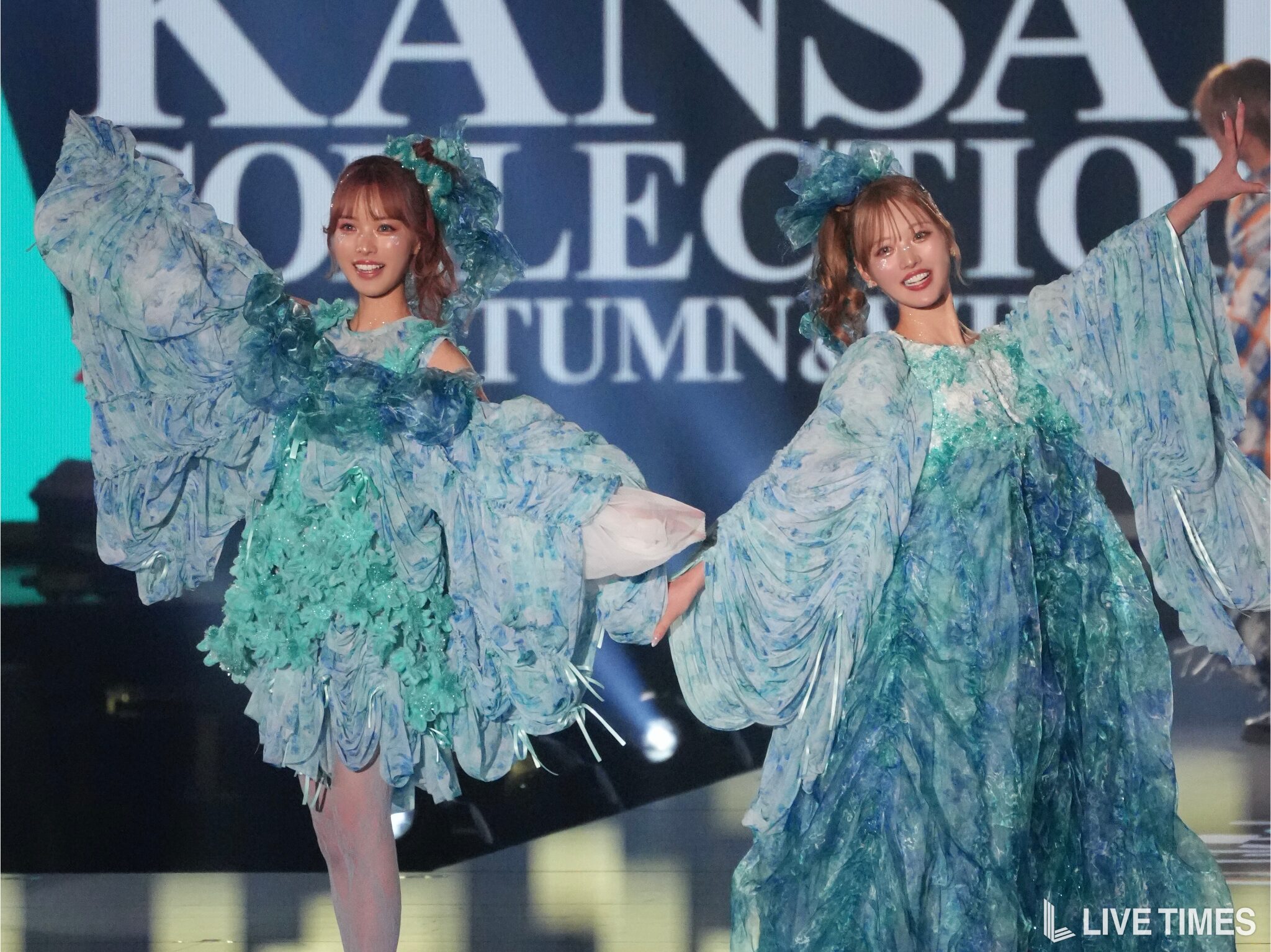 まゆりん 双子の配信者】まゆりん＆ななりん、幻想的な”おそろドレス”で圧巻の