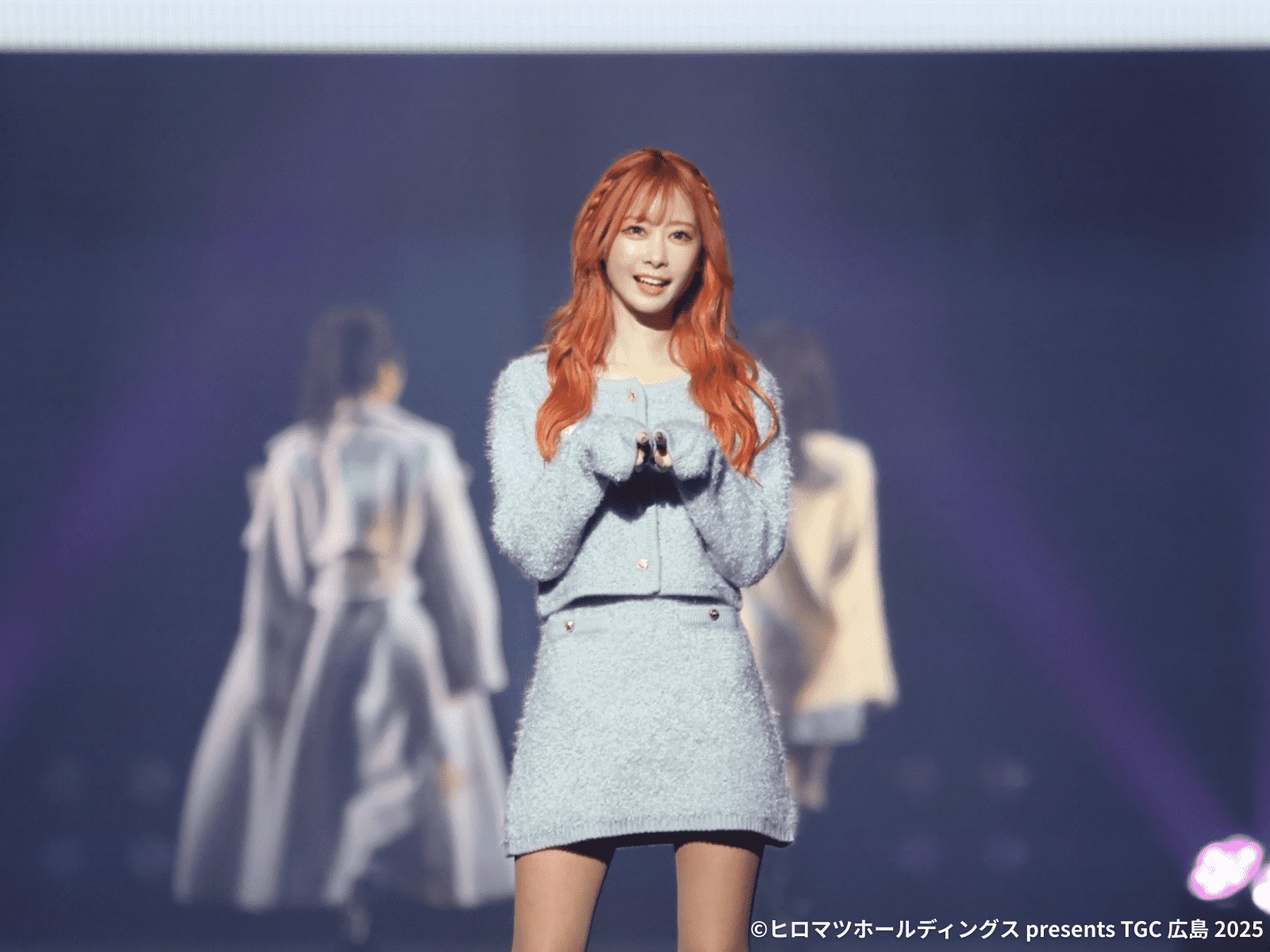 人気ライバー・さら、TGC2回連続出演！美脚際立つセットアップで魅了