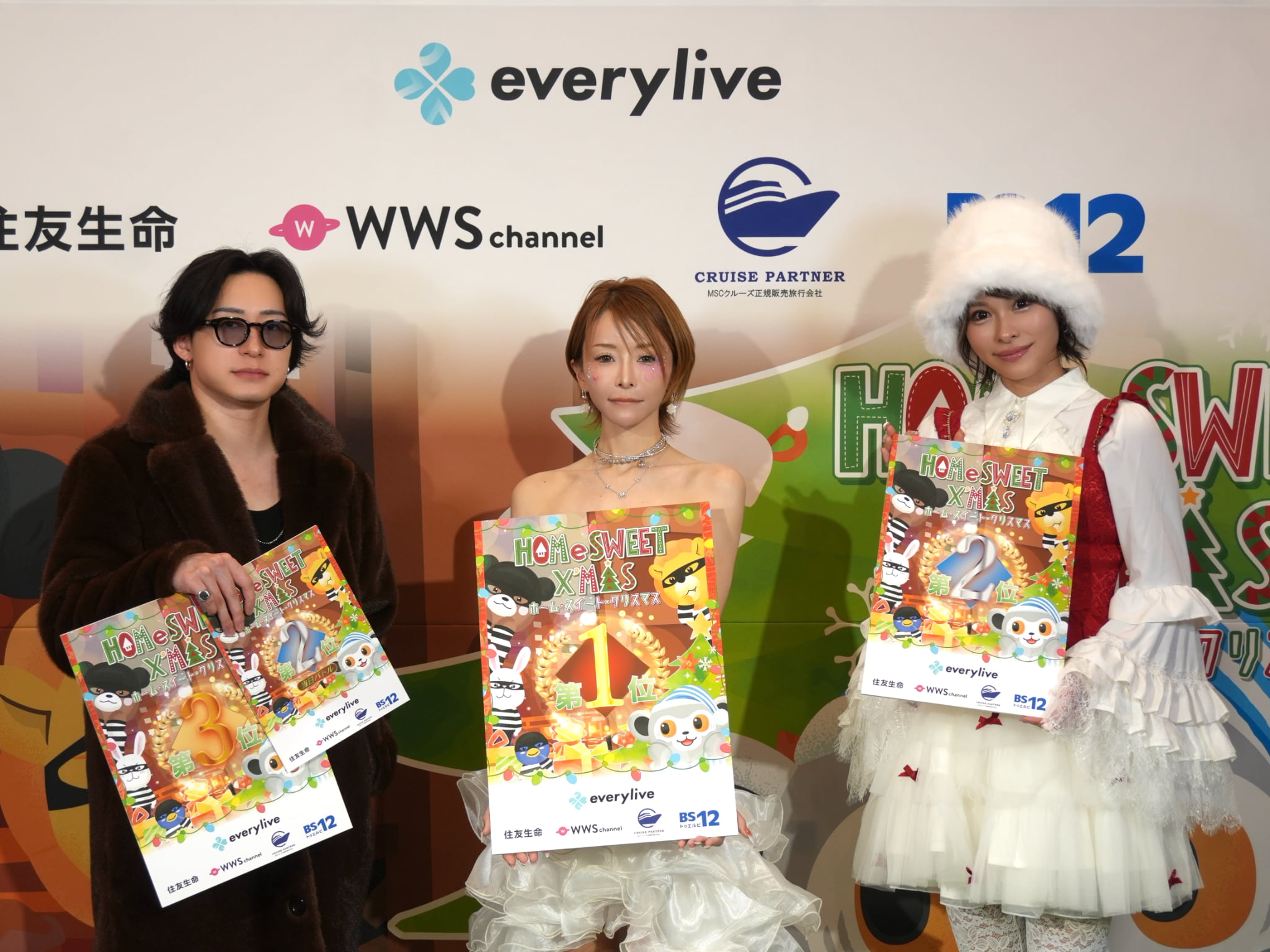 会場レポ〉クリスマス衣装の人気ライバーが集結！『HOMe SWEET X'MAS