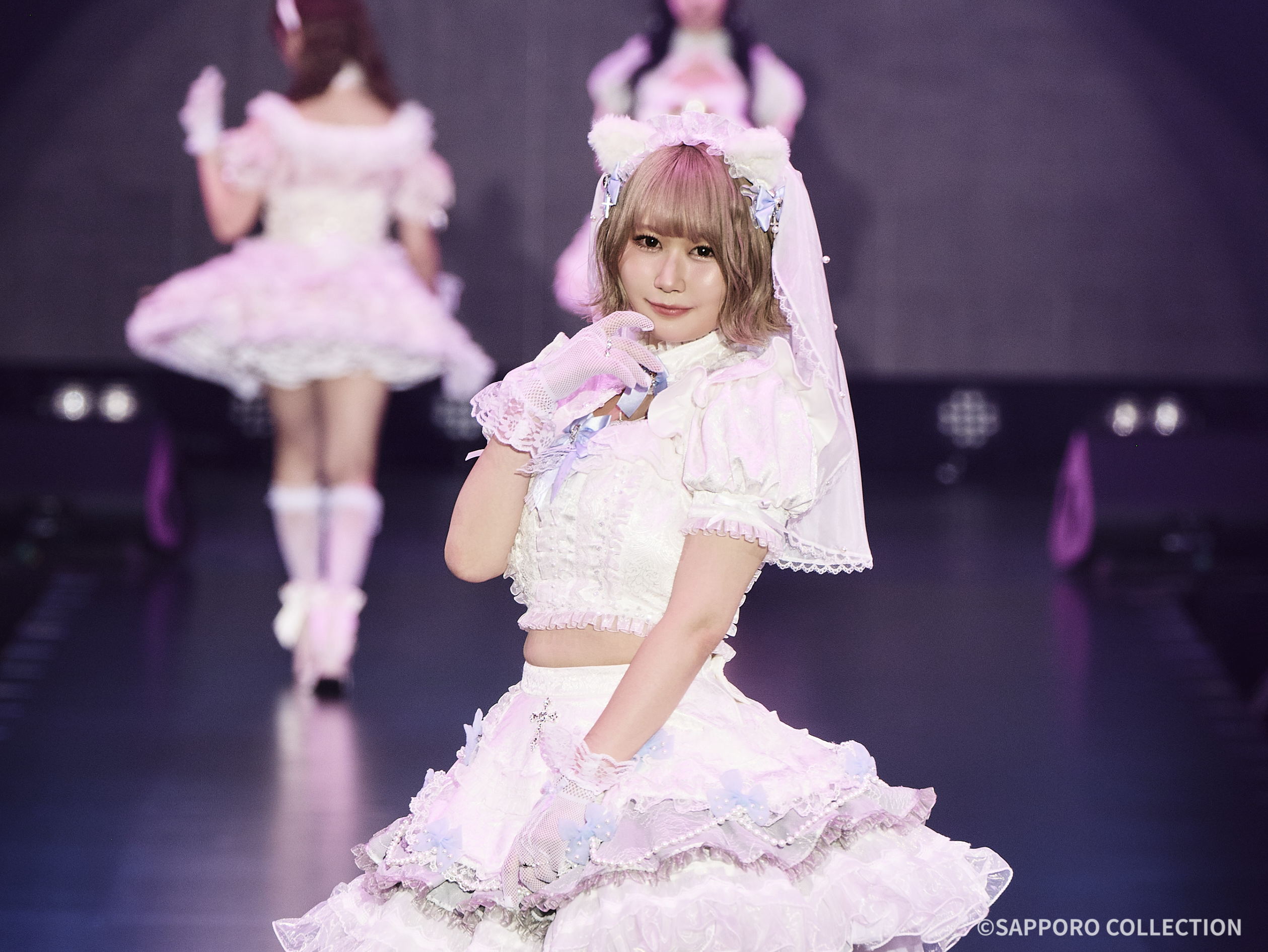 りり姫、猫耳コーデでファッションイベント登場