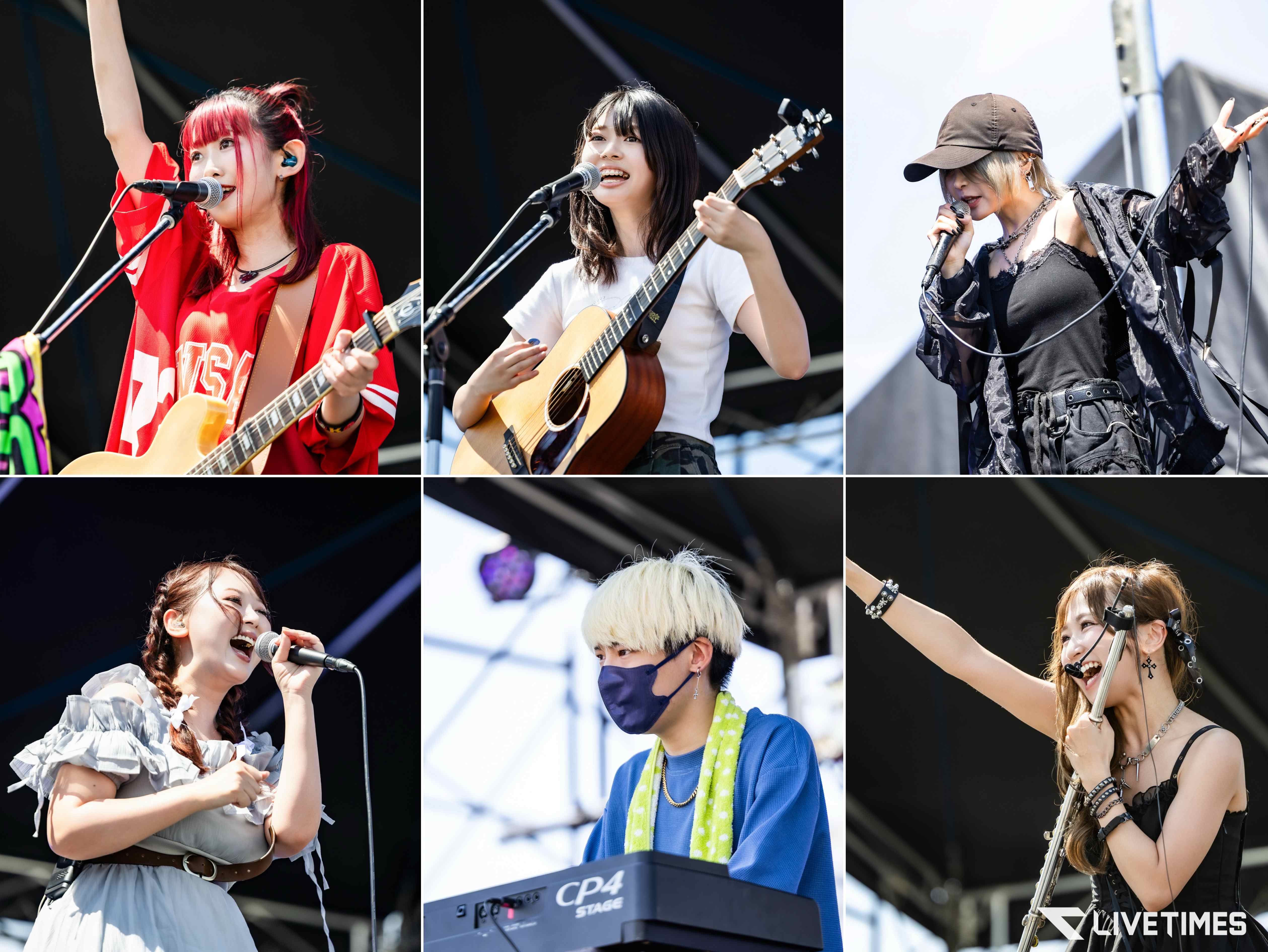 TikTok LIVEの音楽クリエイター6組が真夏の野外フェスに集結。歌